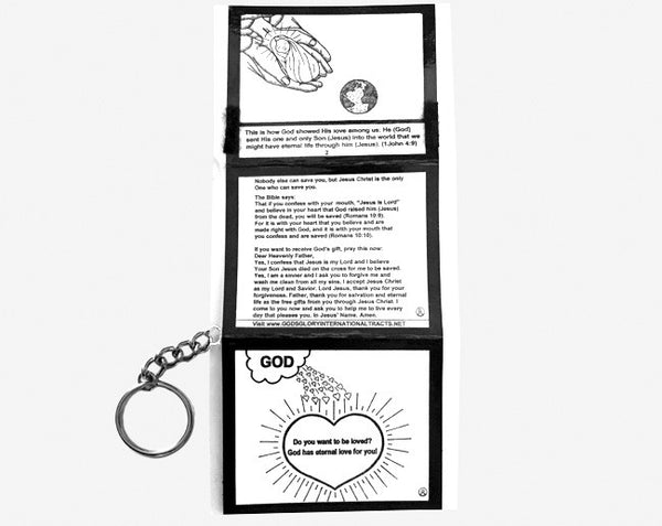 God’s Love Keychain – English Tract