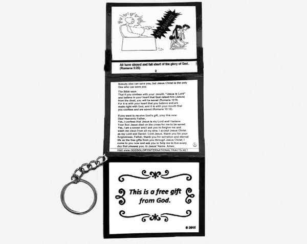 Free Gift Keychain – English Tract