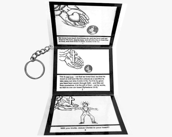 God’s Love Keychain – English Tract